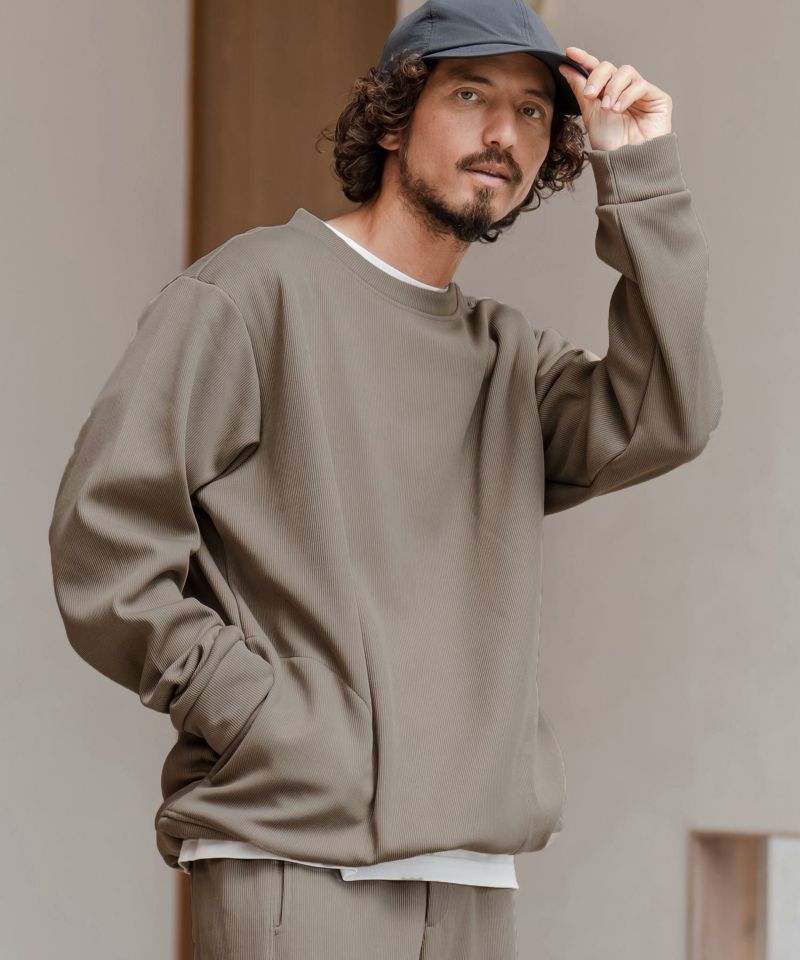 CAMBIO カンビオ　
デニム変形ブッシュバルーンパンツ
ダークブルー CAMBIO(カンビオ)】Monotone Layered Pants レイヤードパンツ