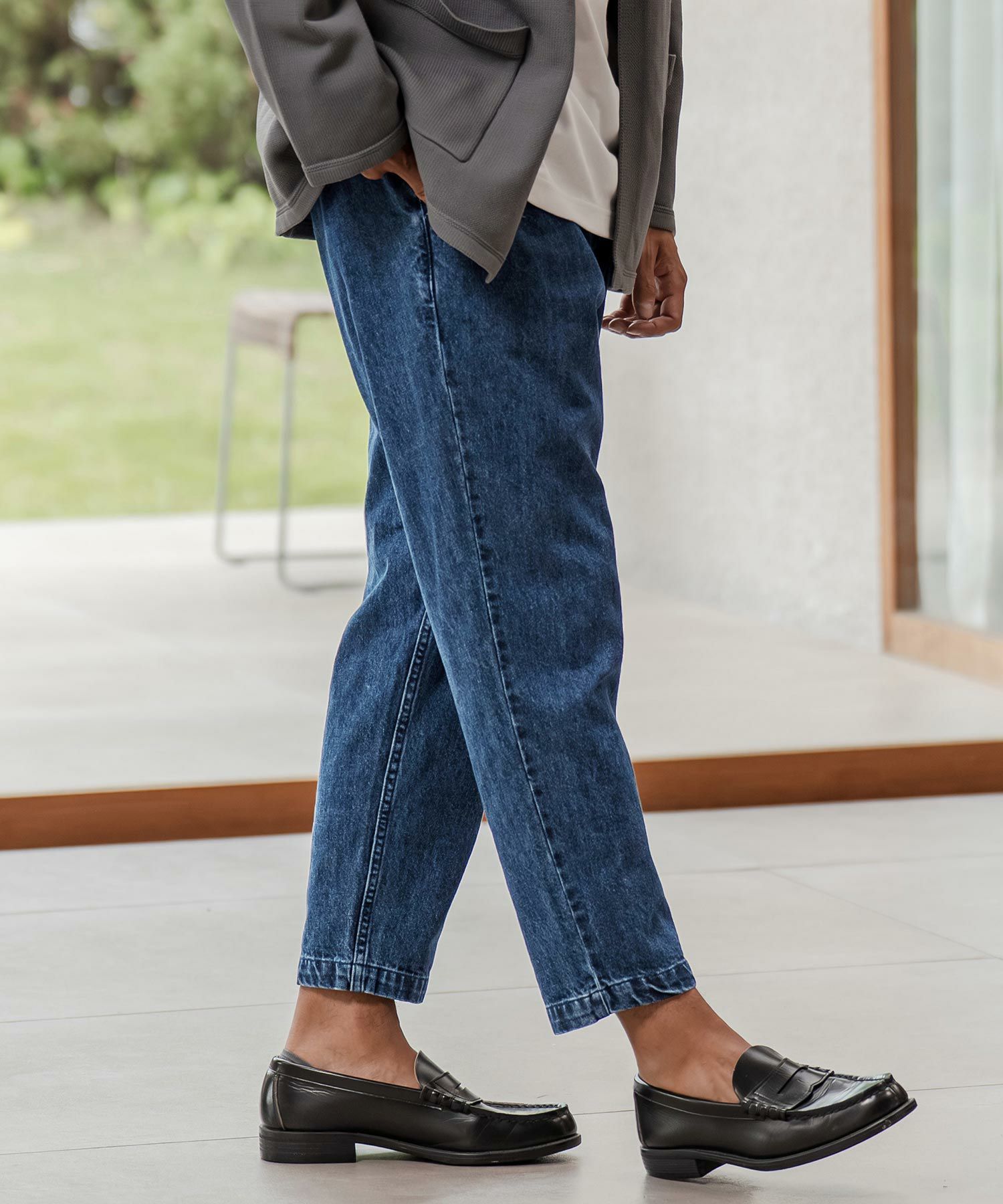 CAMBIO(カンビオ)】10OZデニムテーパードパンツ | CAMBIO カンビオ