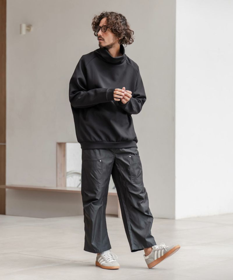 CAMBIO(カンビオ)】ルーズシルエットドルマンハイネックプルオーバー