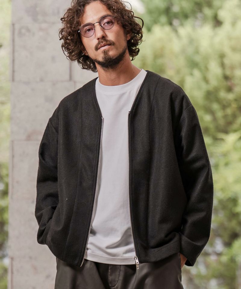 CAMBIO(カンビオ)】ZIPアップニットソーカーディガン | CAMBIO カンビオ