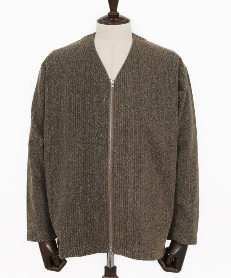 CAMBIO(カンビオ)】ZIPアップニットソーカーディガン | CAMBIO カンビオ