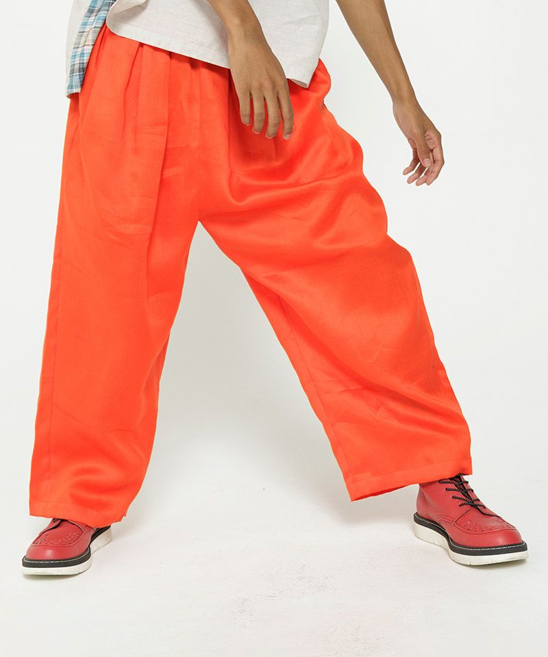 パンツ na STOF(ストフ)】【予約販売4月中旬～下旬入荷】 TRIPLE TUCK