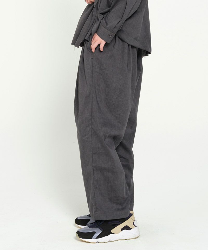 STOF(ストフ)】【予約販売4月中旬～下旬入荷】 TRIPLE TUCK
