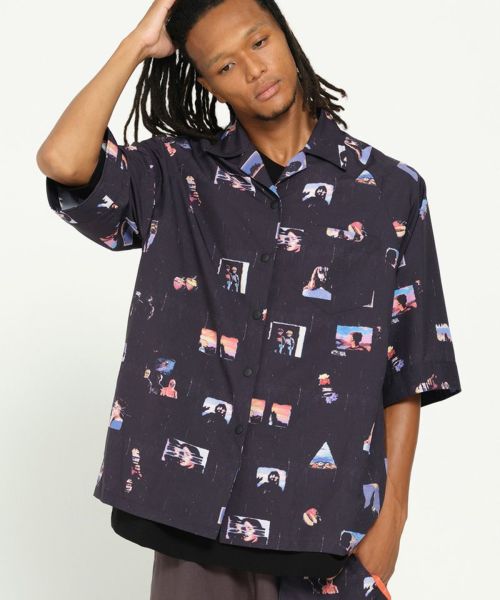 discovered◇半袖シャツ/FREE/デニム/IDG/DC NS-SSH DISCOVERED