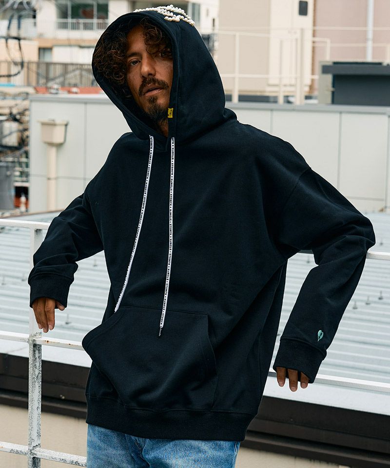 STUD MUFFIN(スタッドマフィン)】ヘビーウエイト裏毛 パールロゴ プル