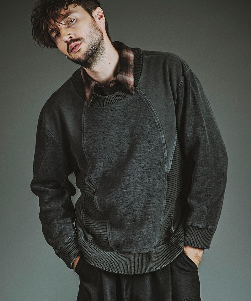 NO ID.(ノーアイディー)】ﾁｪﾝｼﾞﾝｸﾞﾆｯﾄBIG-PO プルオーバー(857010-361K