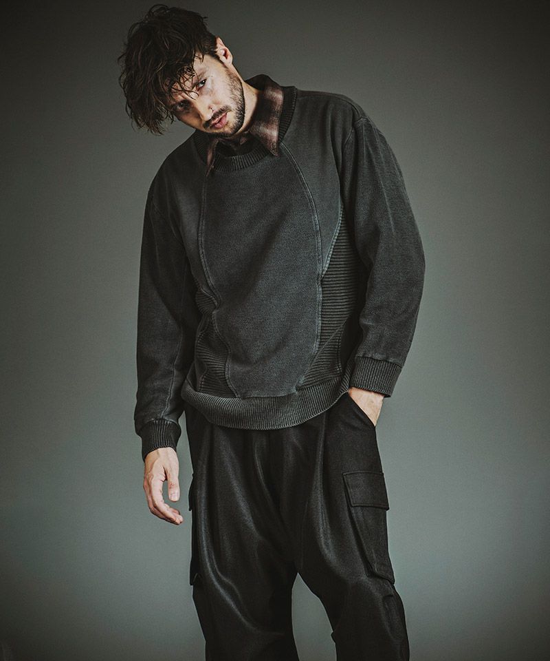 NO ID.(ノーアイディー)】ﾁｪﾝｼﾞﾝｸﾞﾆｯﾄBIG-PO プルオーバー(857010-361K