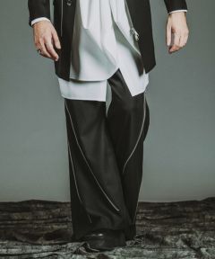 30%OFF【NO ID.(ノーアイディー)】ﾁｪﾝｼﾞﾝｸﾞﾌﾚｱﾄﾗｳｻﾞｰｽﾞ パンツ(457006