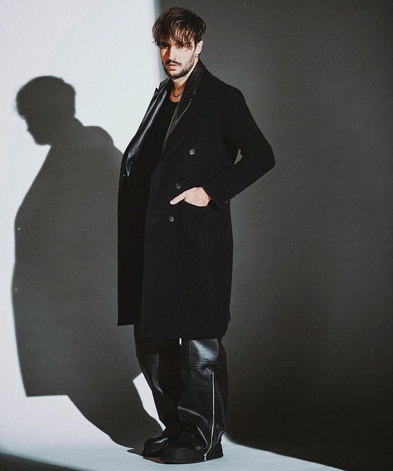 NO ID.(ノーアイディー)】ｳｰﾙﾓｯｻｰﾛﾝｸﾞﾁｪｽﾀｰｺｰﾄ(857225-309C) | CAMBIO