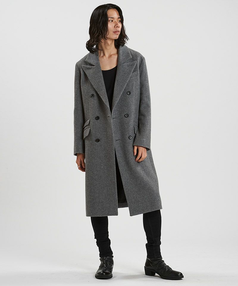 NO ID.(ノーアイディー)】ｳｰﾙﾓｯｻｰﾛﾝｸﾞﾁｪｽﾀｰｺｰﾄ(857225-309C) | CAMBIO