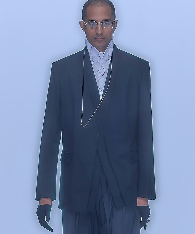 hatra HATRA Dub Tailored Jacket レイヤード Dub Tailored Jacket / grey – HATRA OFFICIAL