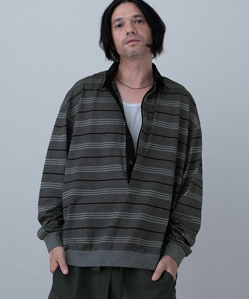 03：m.GRAYボーダー×BKテープ