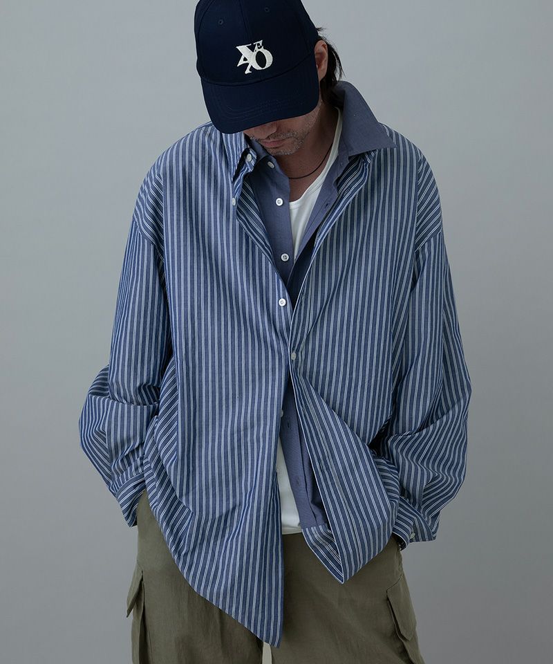 EGO TRIPPING(エゴトリッピング)】DOUBLESHIRT レイヤードシャツ