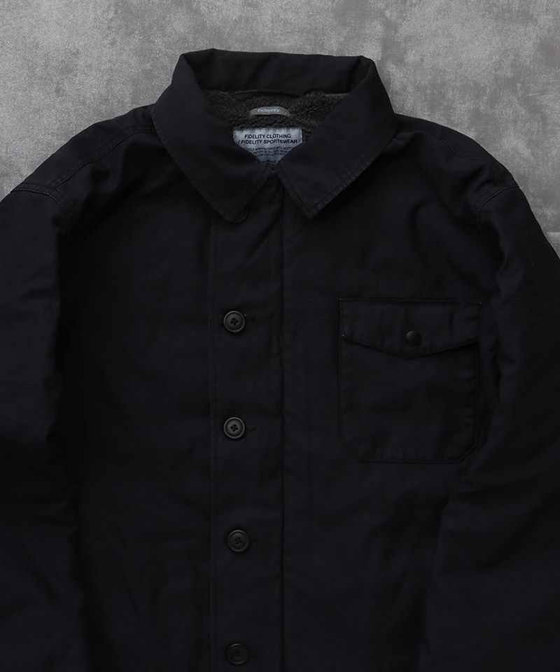 FIDELITY(フィデリティ)】OVER DYE A2 DECK JACKET デッキジャケット