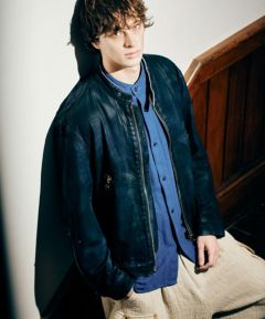 glamb(グラム)】【予約販売4月中旬～下旬入荷】Denim Riders Jacket