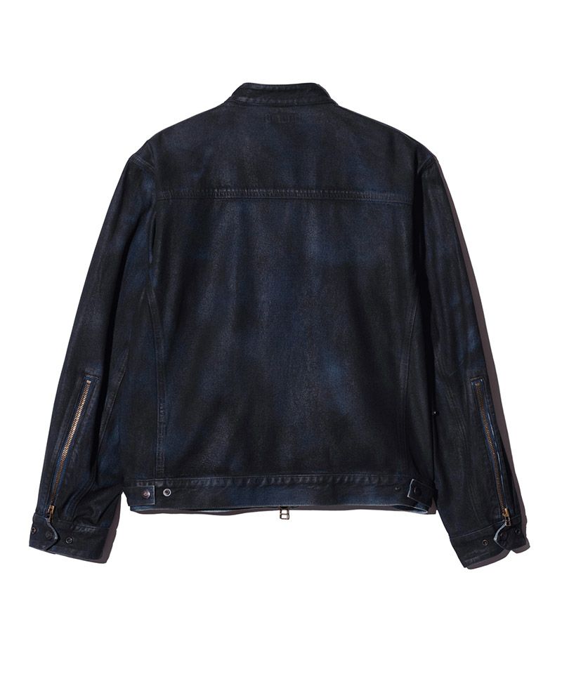 glamb(グラム)】【予約販売4月中旬～下旬入荷】Denim Riders Jacket
