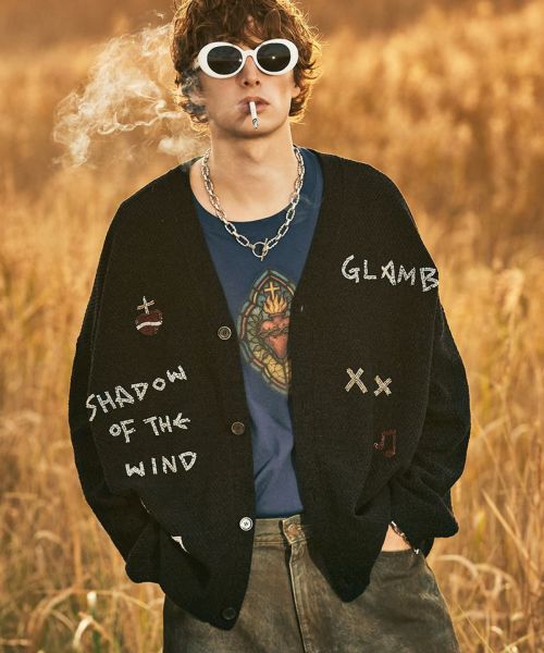 Rockgarb Cardigan / ロックガーブカーディガン glamb（グラム） カーディガン Rockgarb Cardigan / ロックガーブ