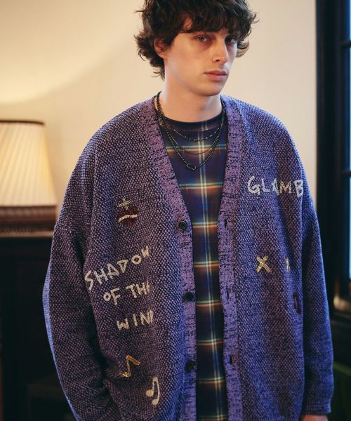 定価3.3万 glamb コーヒーアンドフィルムカーディガン Ｌ GB0425/KNT01 : Rebirth Cardigan / リバースカーディガン – glamb