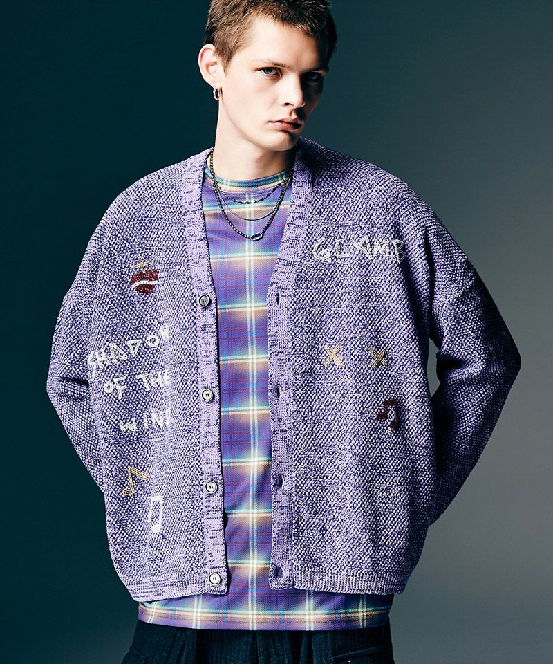 glamb(グラム)】【予約販売3月上旬～中旬入荷】Hand Beaded Cardigan