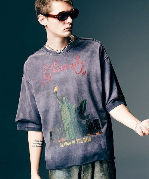 glamb Beam T-shirt ビームTシャツ 予約商品】チェンソーマンxglamb(グラム) Beam T-shirt / ビームT