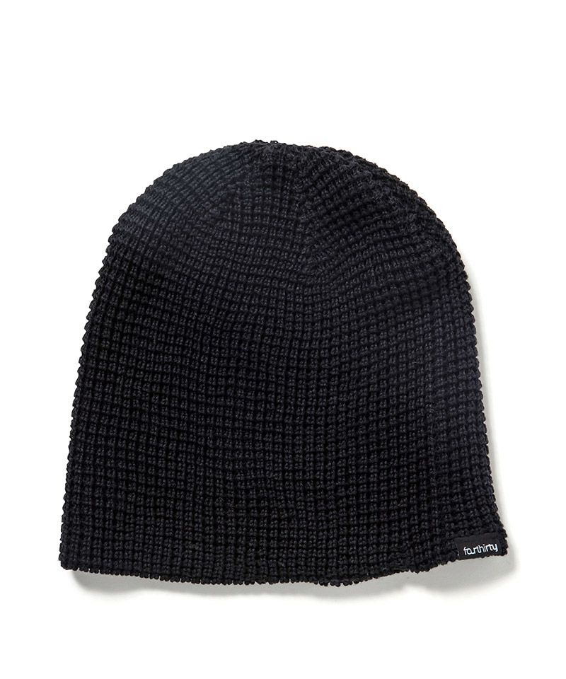 430(フォーサーティ)】WAFFLE BEANIE ビーニー ニット帽(26-035