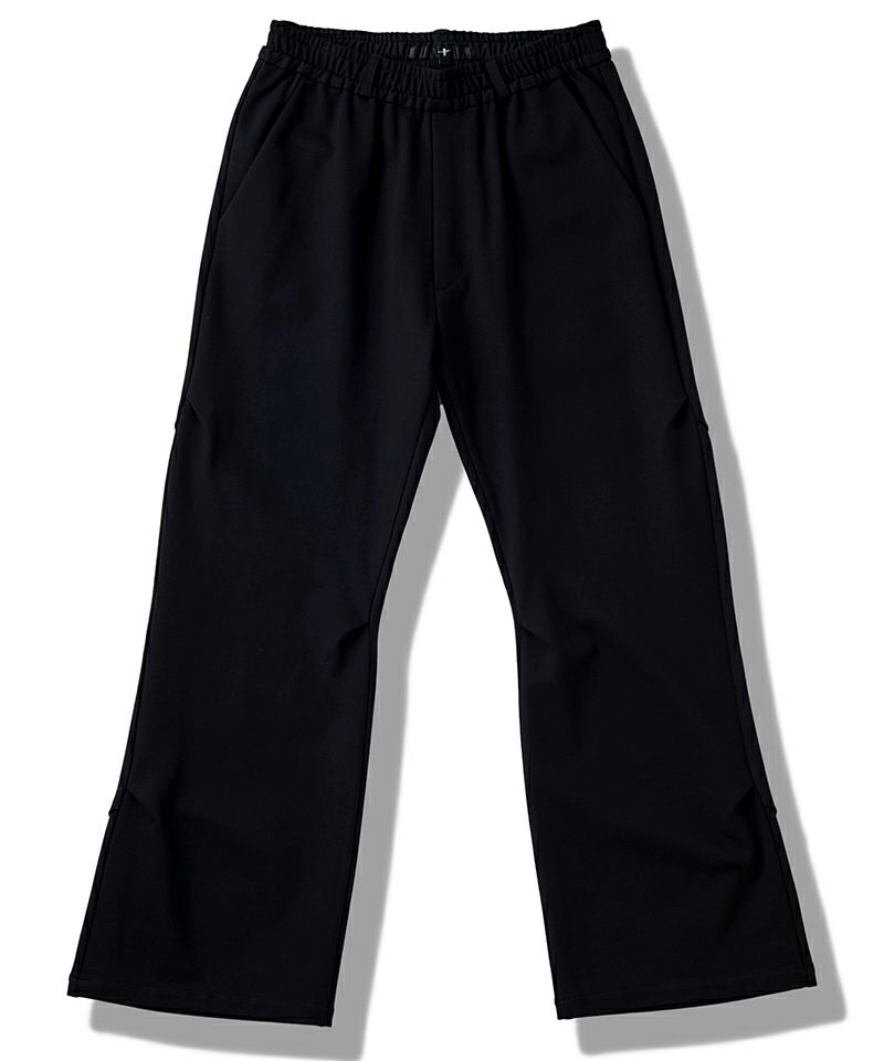 20%OFF【NO ID.(ノーアイディー)】ﾜｲﾄﾞﾚｯｸﾞﾀｯｸﾄﾗｳｻﾞｰｽﾞ パンツ(857006