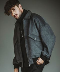 10%OFF【NO ID.(ノーアイディー)】BIG-G-1ﾌﾗｲﾄｼﾞｬｹｯﾄ(857006-378B