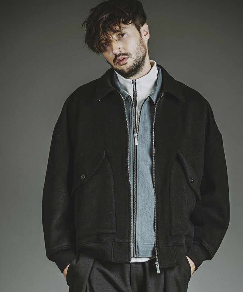 10%OFF【NO ID.(ノーアイディー)】BIG-G-1ﾌﾗｲﾄｼﾞｬｹｯﾄ(857006-378B