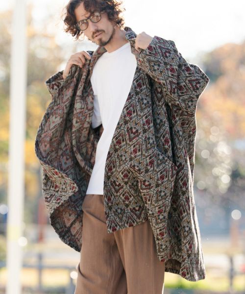 CAMBIO(カンビオ)】KIMONO Like Sweat Gown スウェットガウン