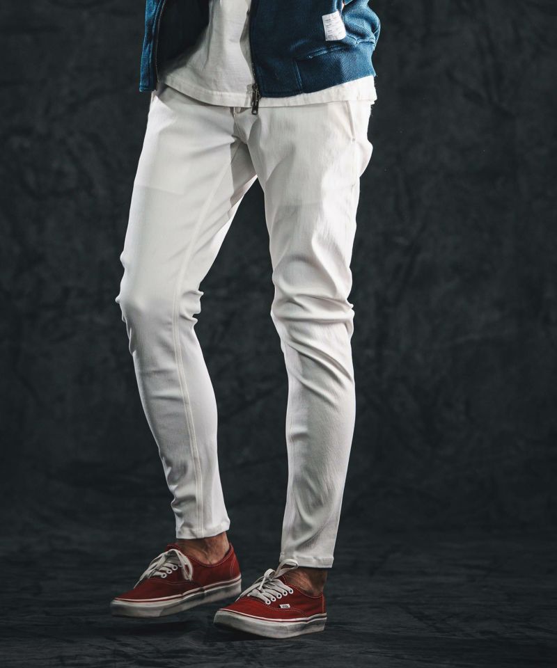 wjk reluxe】【予約販売3月中旬～下旬入荷】stretch banana silhouette