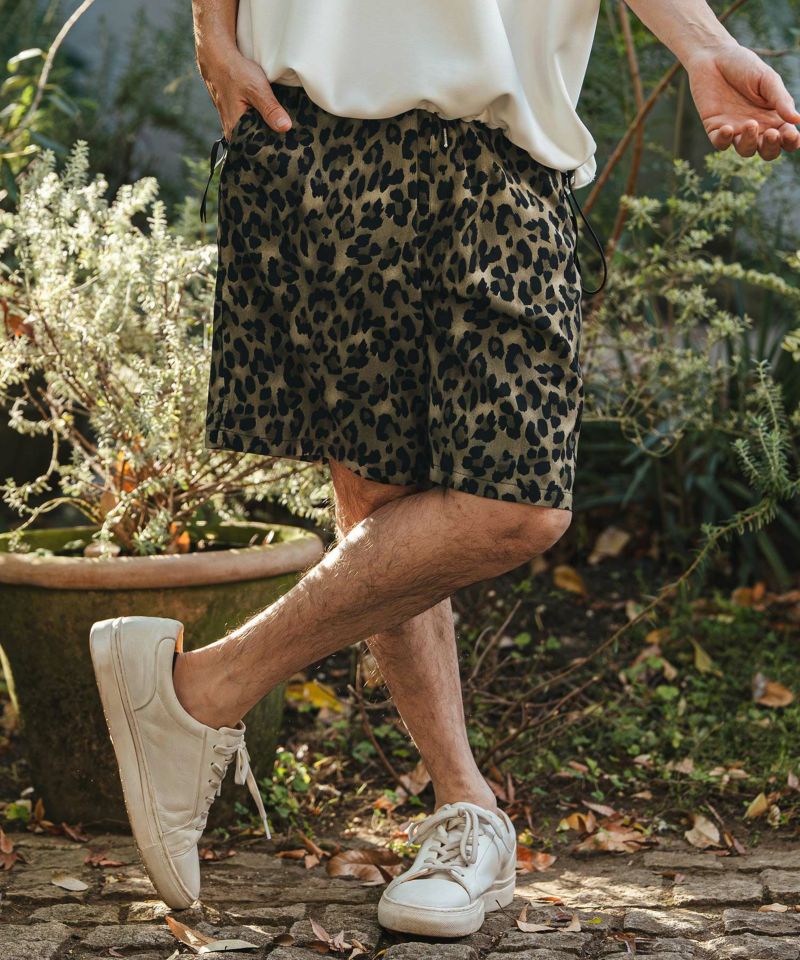 ヒョウ CAMBIO(カンビオ)】【予約販売3月下旬～4月上旬入荷】 Leopard Short