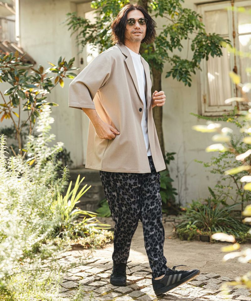 CAMBIO(カンビオ)】【予約販売1月下旬～2月上旬入荷】 Leopard Relax