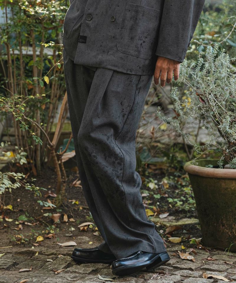 ■TOMU0402ページ■ CAMBIO(カンビオ)】【予約販売2月中旬～下旬入荷】 Uneven Dye Like