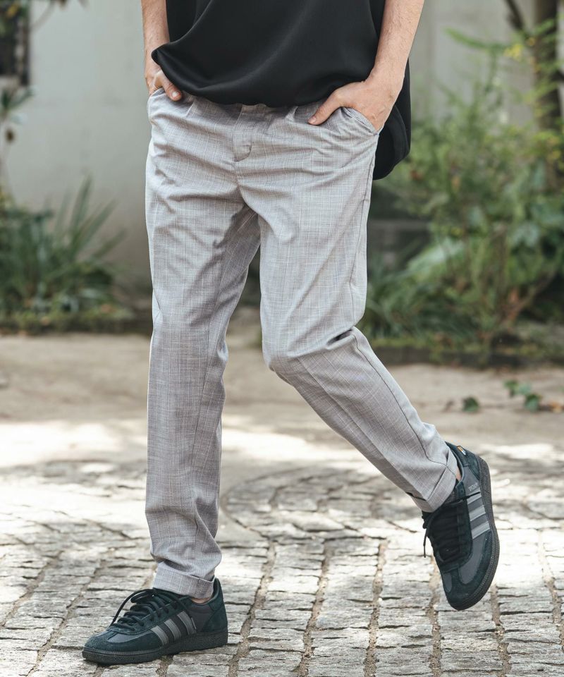 CAMBIO(カンビオ)】【予約販売3月上旬～中旬入荷】 TRストライプ裾