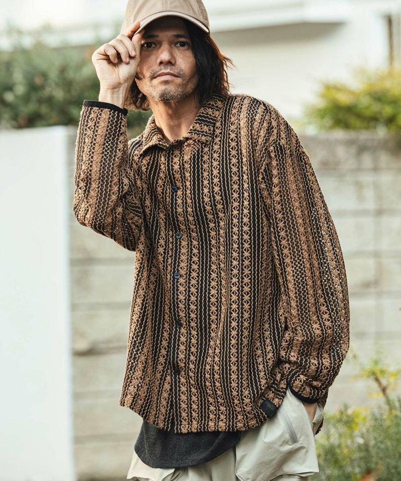 CAMBIO(カンビオ)】【予約販売4月中旬～下旬入荷】 Openwork Floral