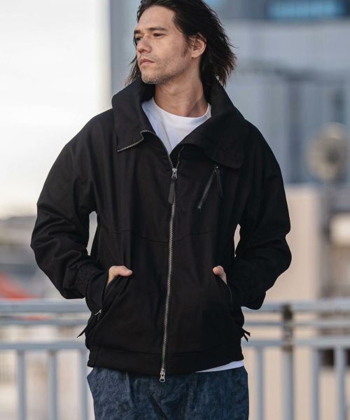 30%OFF【CAMBIO(カンビオ)】Short Micro Fur Nylon Combination Stand