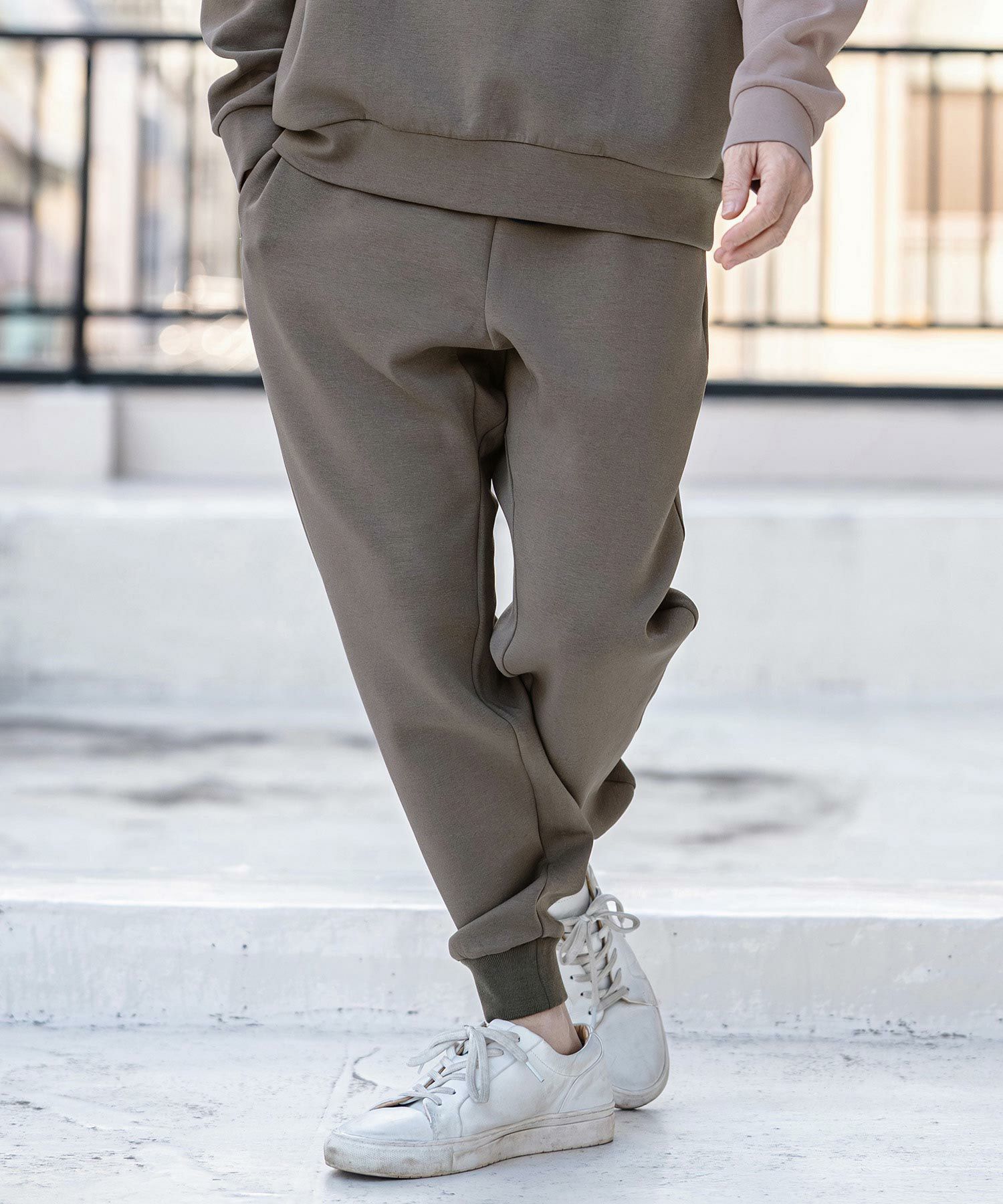 CAMBIO(カンビオ)】Cardboard Knit Jogger Pants ジョガーパンツ