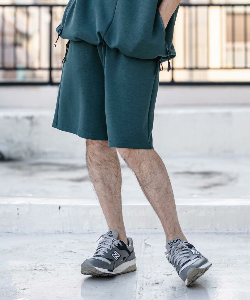 シンプル アポロックハイストレッチトラウザーズ（カジュアルパンツ）｜BLACK