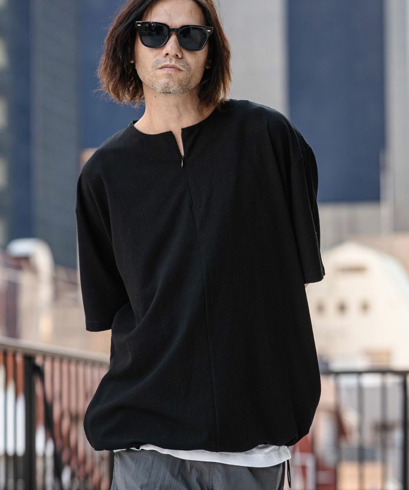 CAMBIO(カンビオ)】【予約販売4月上旬～中旬入荷】Stretch Seersucker