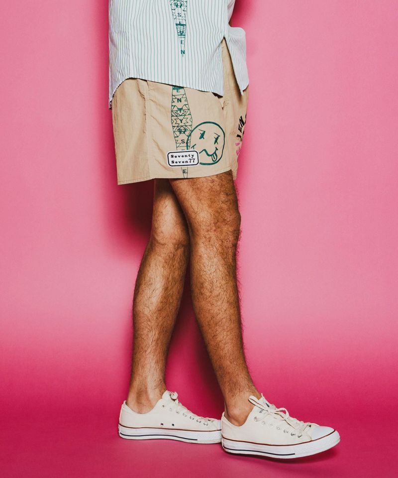 seventy seven ショートパンツ 新品未使用‼️ seventy seven(セブンティセブン)】【予約販売3月下旬～4月上旬入荷