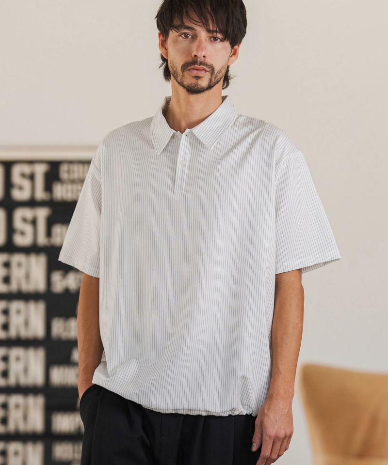 CAMBIO(カンビオ)】【予約販売4月上旬～中旬入荷】 裾ドローコード付き