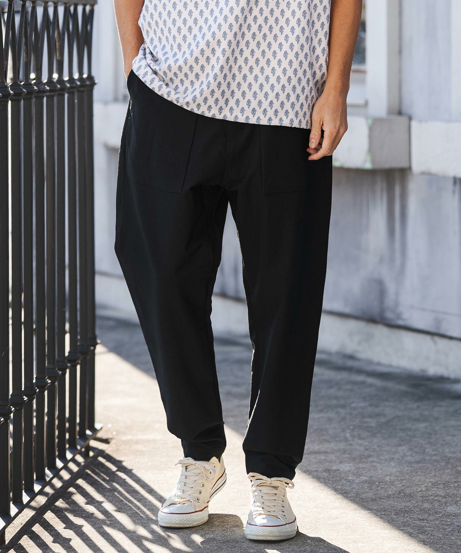 CAMBIO(カンビオ)】【予約販売3月上旬～中旬入荷】 ミニ格子柄