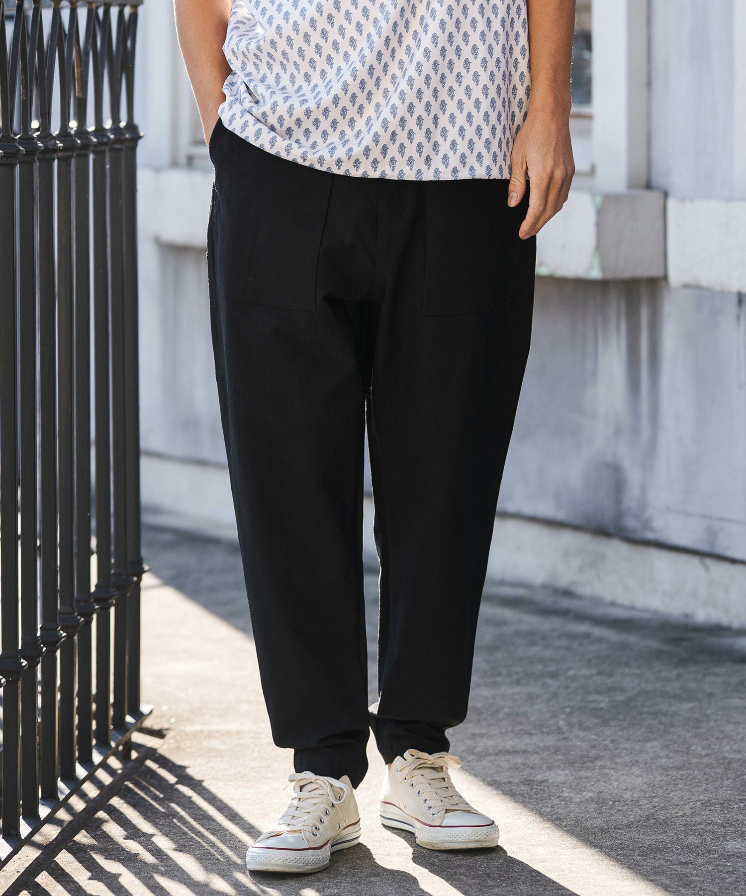 CAMBIO(カンビオ)】【予約販売3月上旬～中旬入荷】 ミニ格子柄