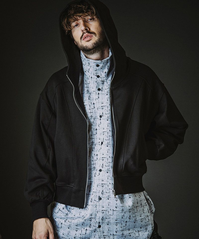 NO ID.(ノーアイディー)】ﾁｪﾝｼﾞﾝｸﾞﾌｰﾃﾞｯﾄﾞBLZ ブルゾン(858006-414T