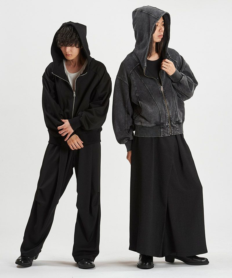 NO ID.(ノーアイディー)】ﾁｪﾝｼﾞﾝｸﾞﾌｰﾃﾞｯﾄﾞBLZ ブルゾン(858006-414T