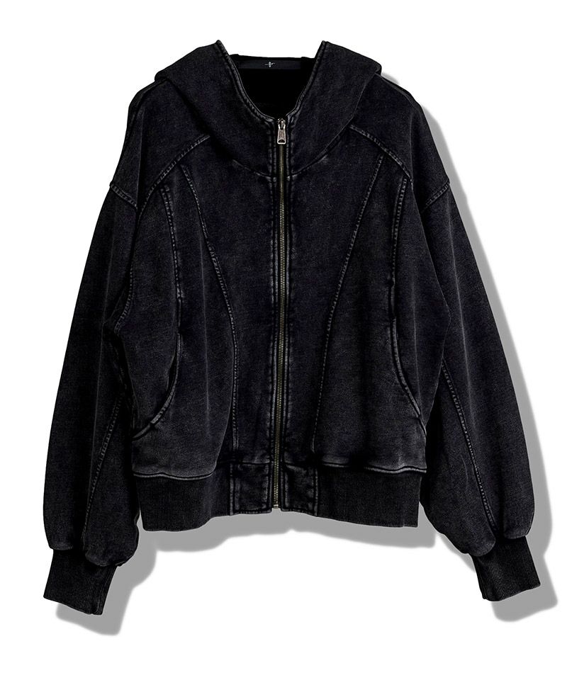 NO ID.(ノーアイディー)】ﾁｪﾝｼﾞﾝｸﾞﾌｰﾃﾞｯﾄﾞBLZ ブルゾン(858006-414T