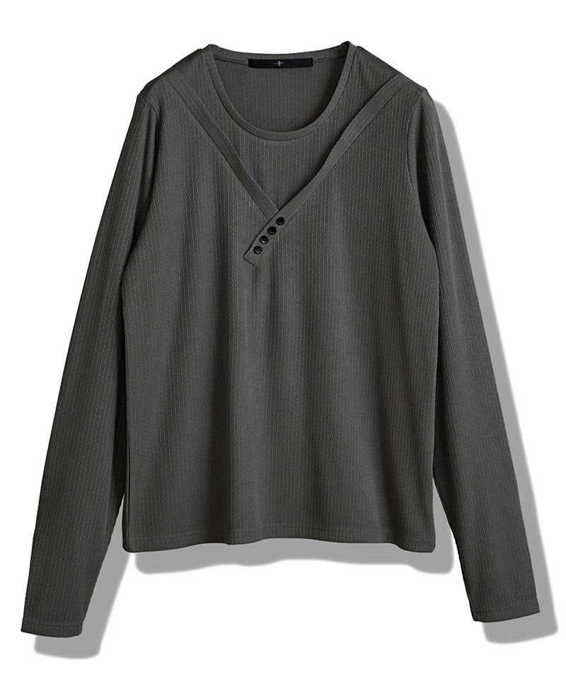 NO ID.(ノーアイディー)】ｲﾚｷﾞｭﾗｰﾈｯｸPO プルオーバー(858006-406T