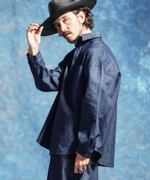 Jih Nunc(ジーヌンク)】【予約販売4月上旬～中旬入荷】8ozデニム