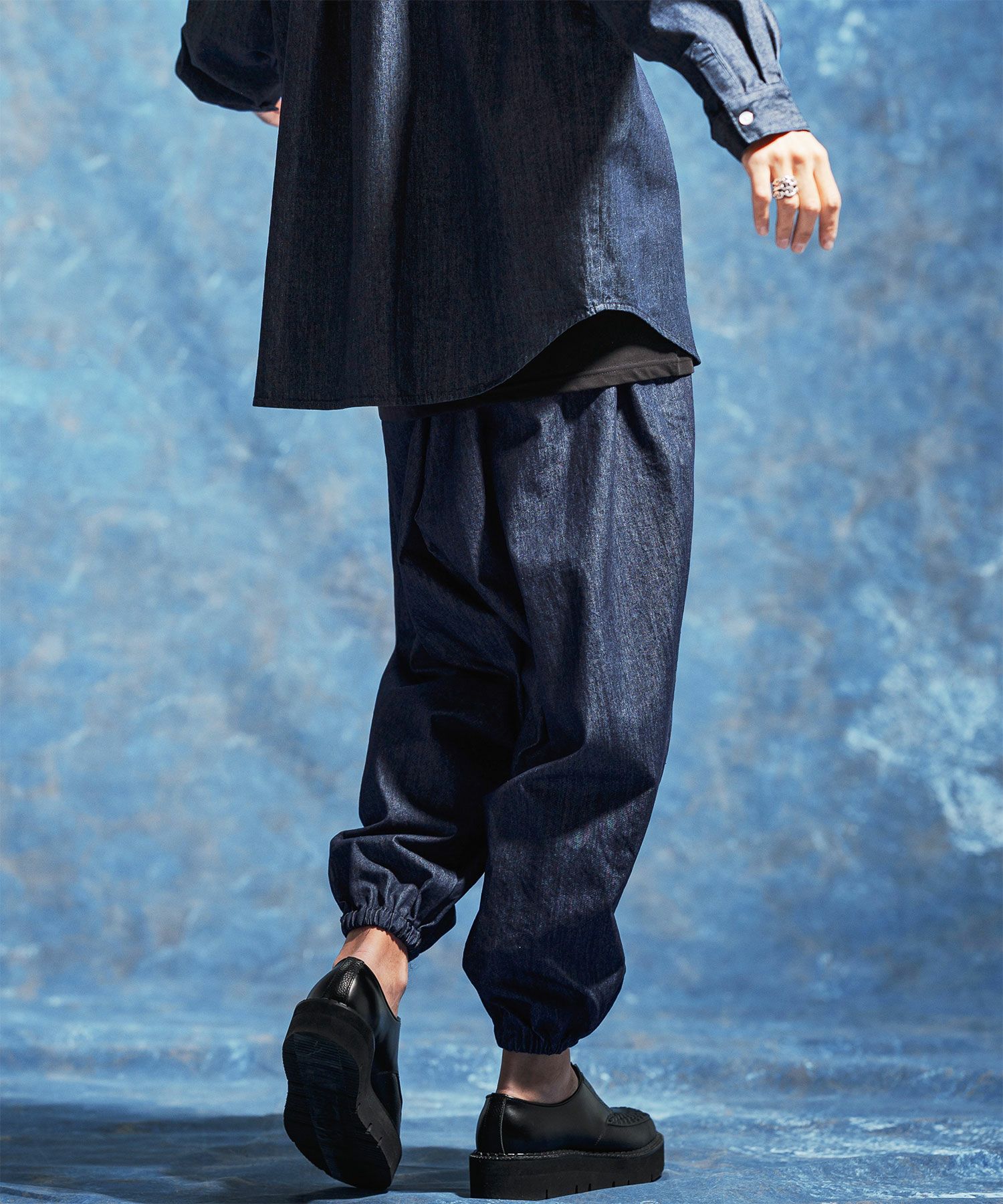 Jih Nunc(ジーヌンク)】【予約販売4月上旬～中旬入荷】8ozデニム