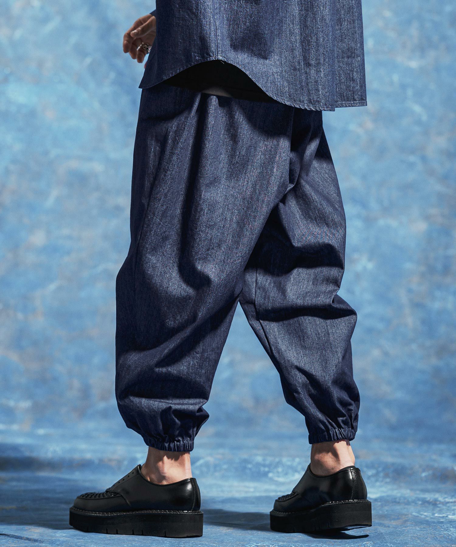 Jih Nuncジーヌンクバルーンパンツ Jih Nunc(ジーヌンク)】【予約販売4月上旬～中旬入荷】8ozデニム